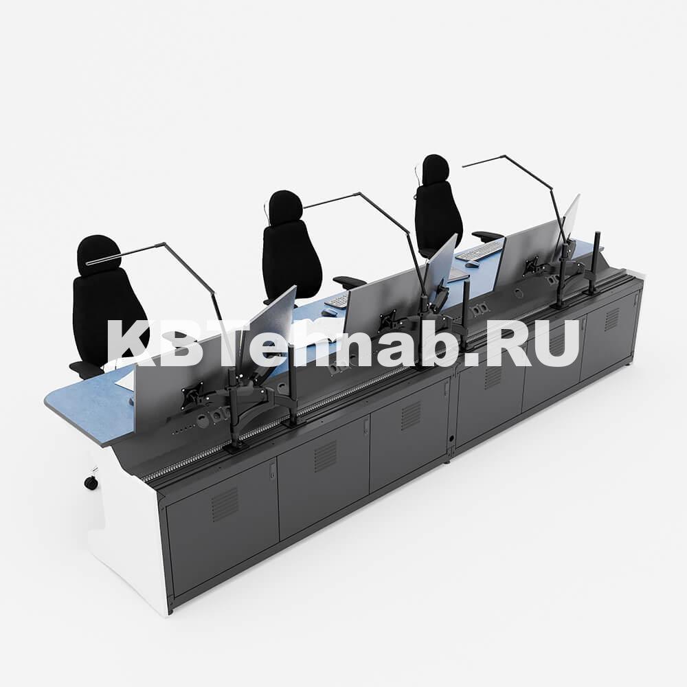 Диспетчерский стол для трех операторов TS-RDM-PG53-KBT