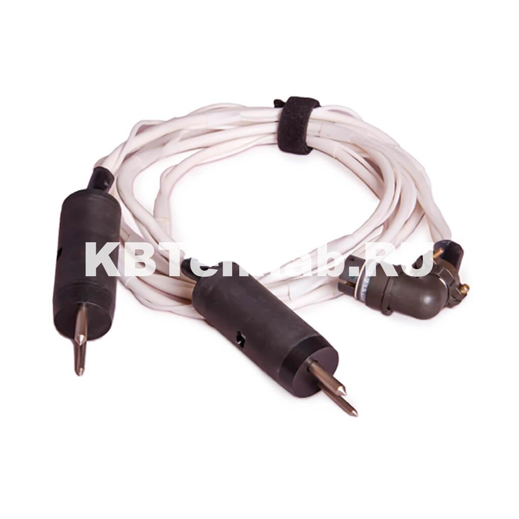 Микроомметр МИКО-1. Кабель измерительный с игольчатыми подпружиненными поворотными контактами. Дополнительная комплектация (по заказу).