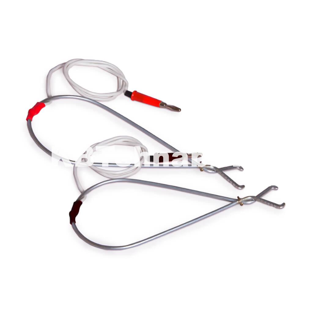 Микроомметр МИКО-1. Потенциальный пружинный контакт (черный и красный). Дополнительная комплектация (по заказу).