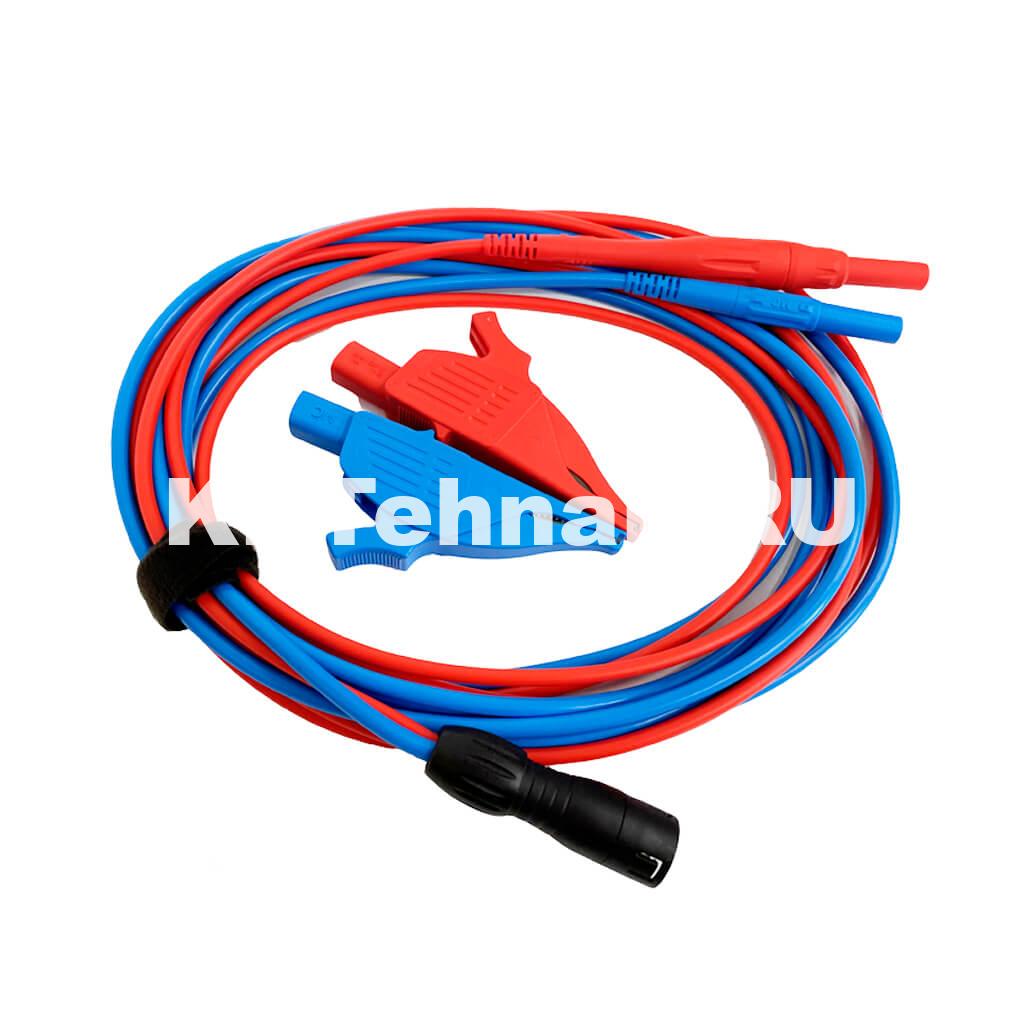 Кабели с зажимами типа крокодил.