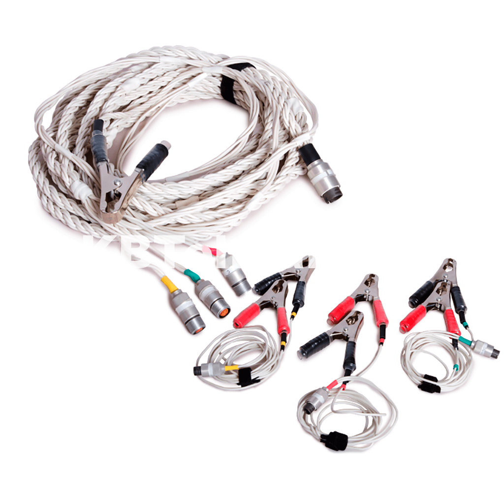 Приборы контроля устройств РПН трансформаторов (ПКР-2 и ПКР-2М). Кабель измерительный с соединителем и контактными зажимами 035.34.00.000, 035.34.00.000-01, 035.34.00.000-02, 035.39.00.000.